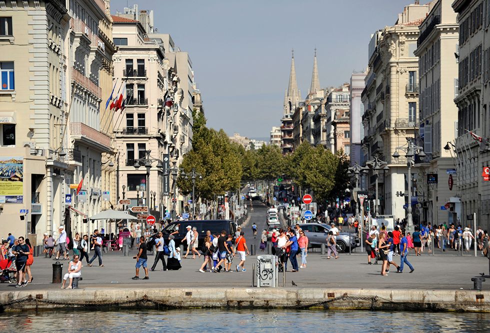La Canebière à Marseille